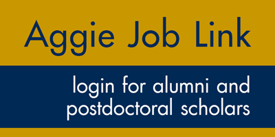 Aggie Job Link login for alumni and postdoctoral scholars